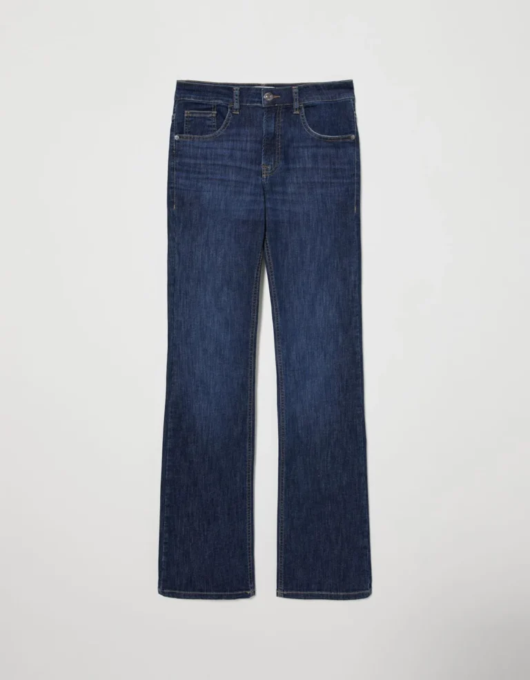 Calça Jeans Bootcut Base Cintura Média
