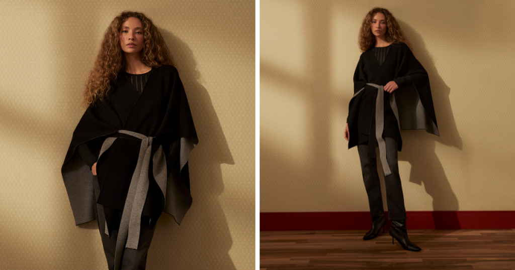 Casacos para o inverno: 5 modelos pra usar na estação 5 poncho preto shoulder | Blog Shoulder