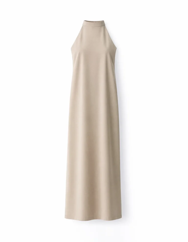 Vestido 360 Alfaiataria Leve Gola Alta