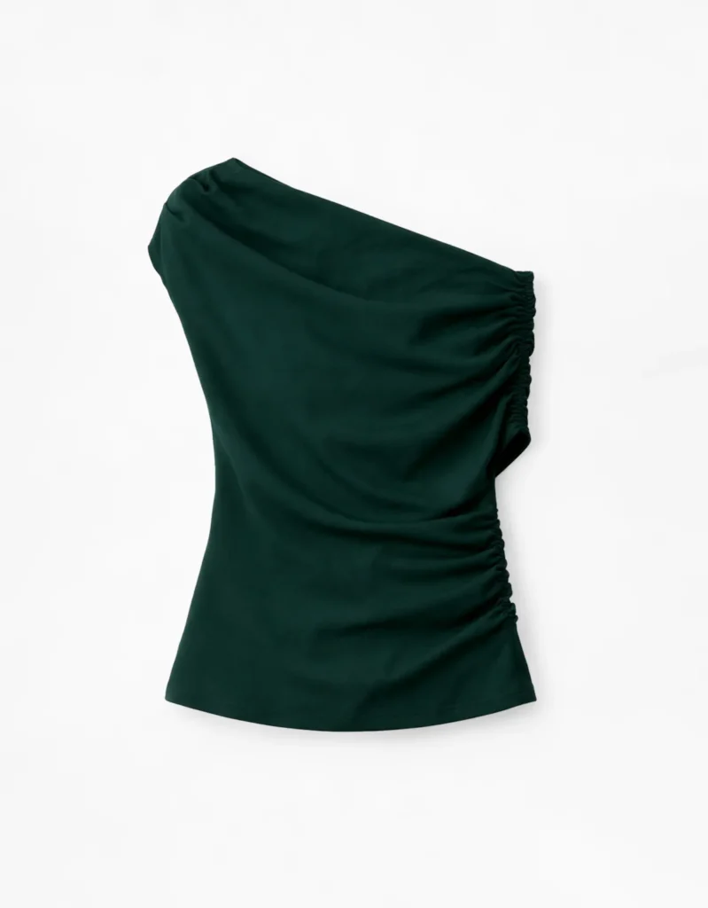 Cores que combinam com azul: combinações que vale a pena experimentar 3 Blusa 360 Assimetrica Alfaiataria Leve Verde | Blog Shoulder