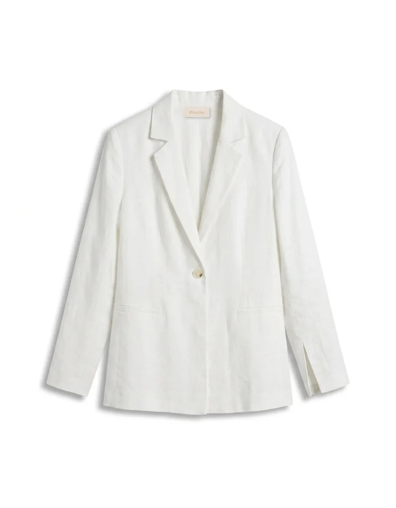 Como usar blazer de linho: 5 looks para te inspirar 17 blazer linho branco | Blog Shoulder