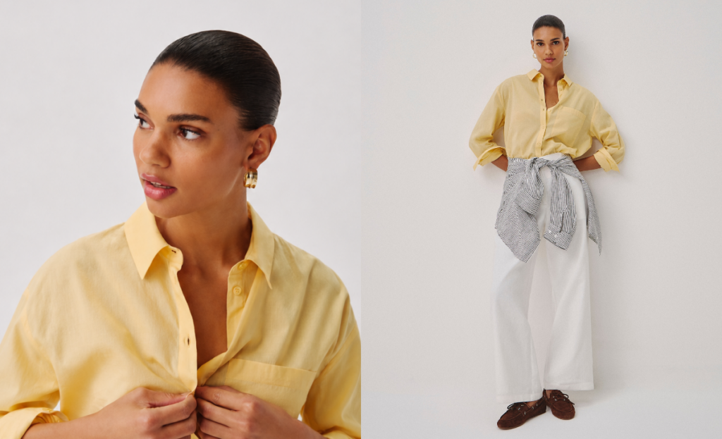 Camisa no dia a dia: 6 cores para sair do óbvio 2 camisa de botão amarelo manteiga