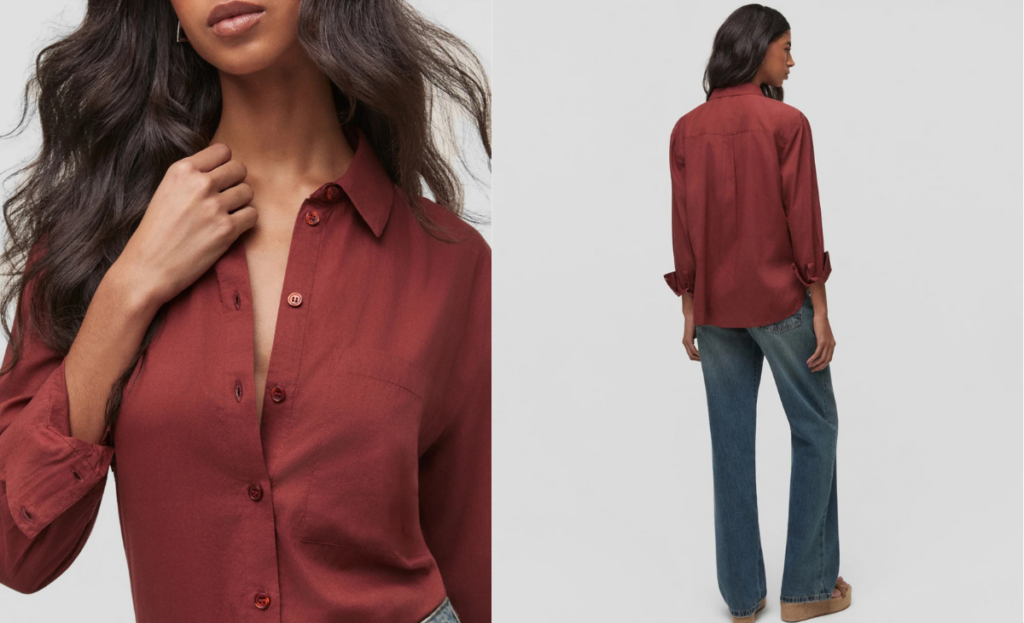 Camisa no dia a dia: 6 cores para sair do óbvio 5 camisa de botão vinho