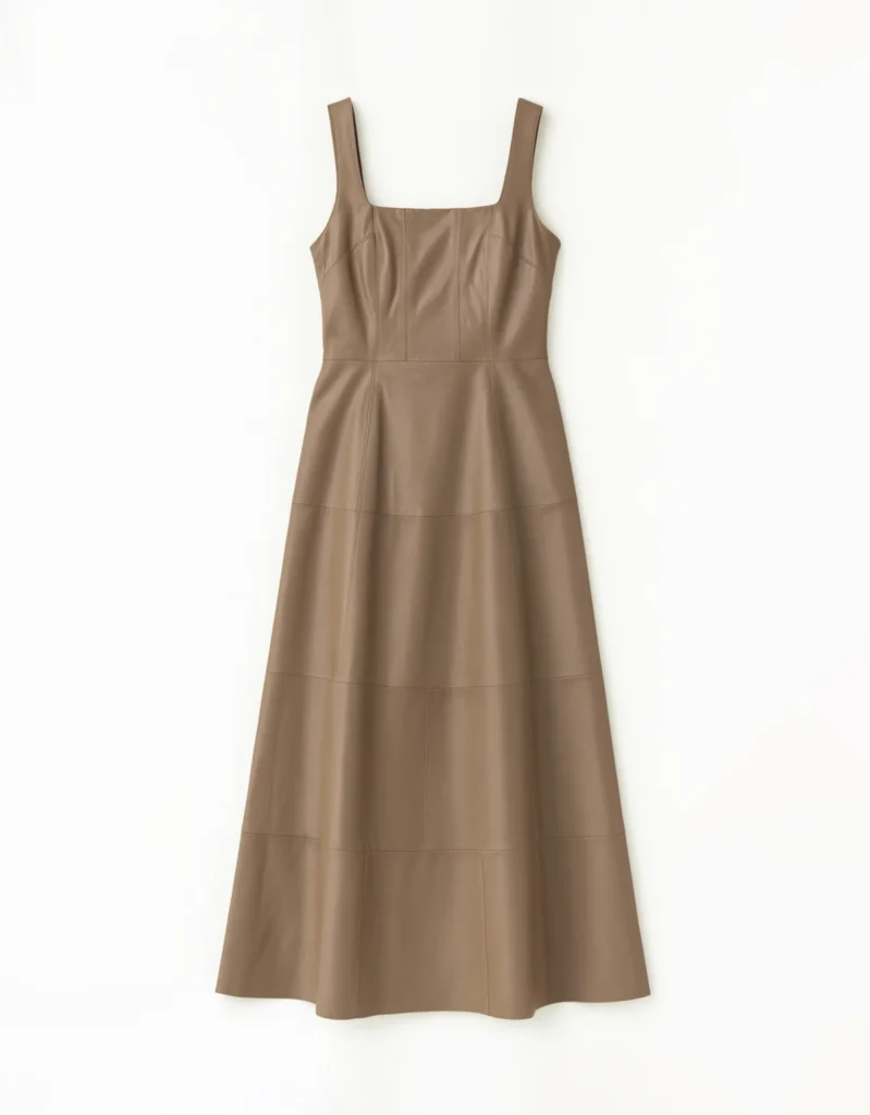 Tudo sobre vestidos: guia completo para escolher o seu 10 vestido evase midi couro | Blog Shoulder