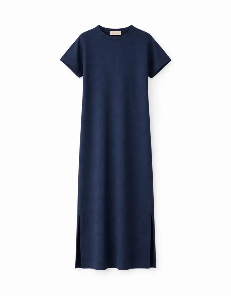 Tudo sobre vestidos: guia completo para escolher o seu 16 vestido manga curta canelado azul | Blog Shoulder