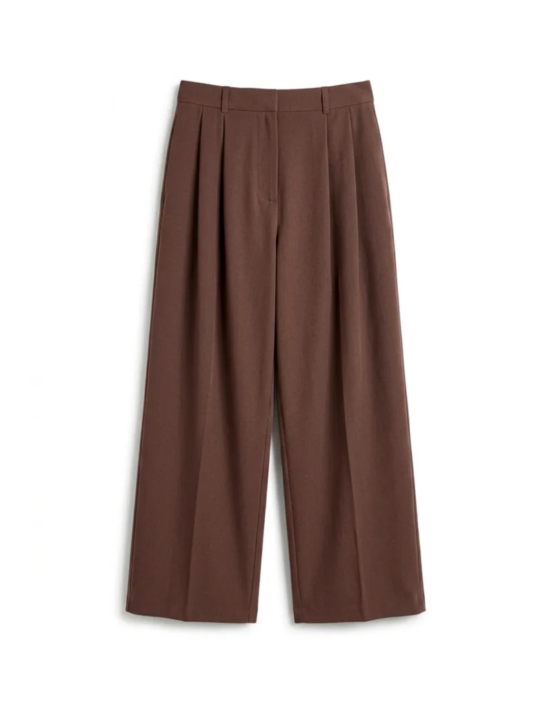calca alfaiatada com pregas | Blog Shoulder