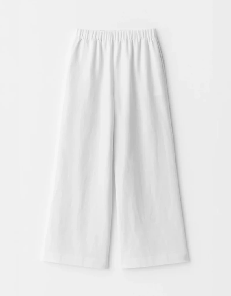 3 jeitos de usar calça de linho branca no verão 6 calca de linho ampla | Blog Shoulder