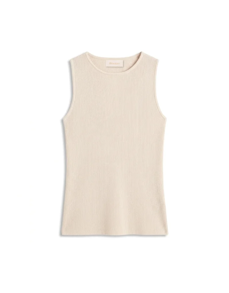regata tricot nervurada | Blog Shoulder
